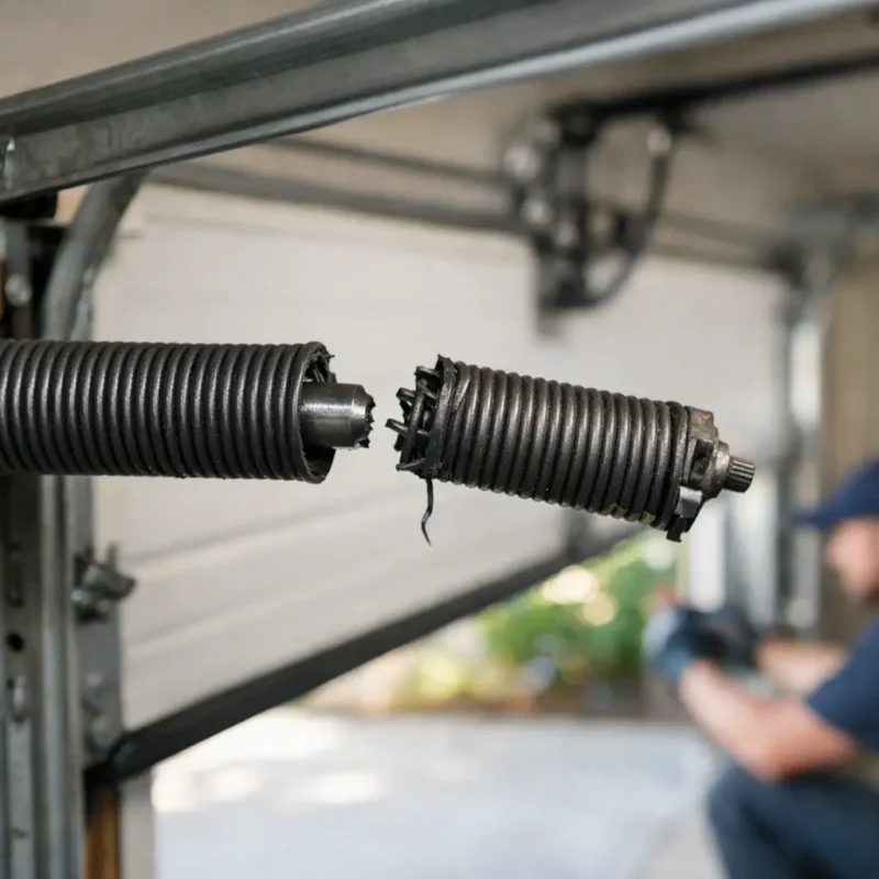 Broken Garage Door Spring? What to Do Next