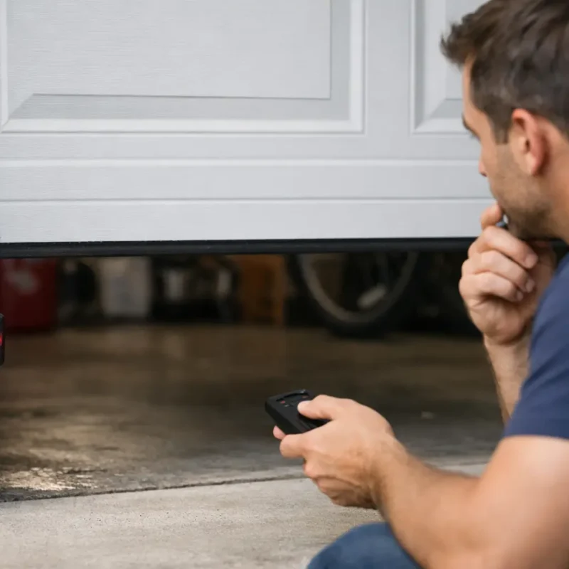 Garage Door Not Closing? Find the Cause Fast