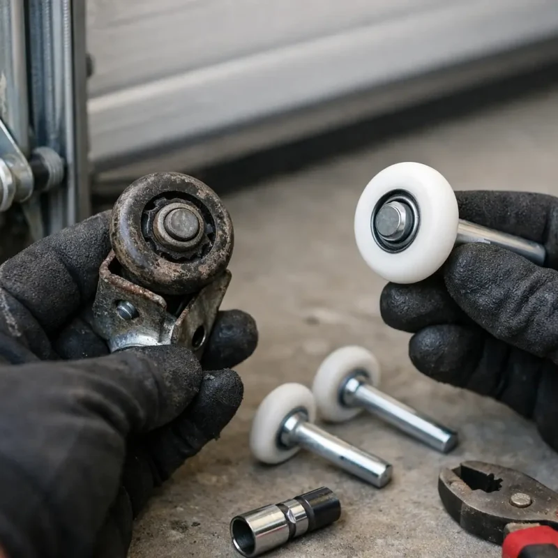 Garage Door Roller Replacement Signs to Act On