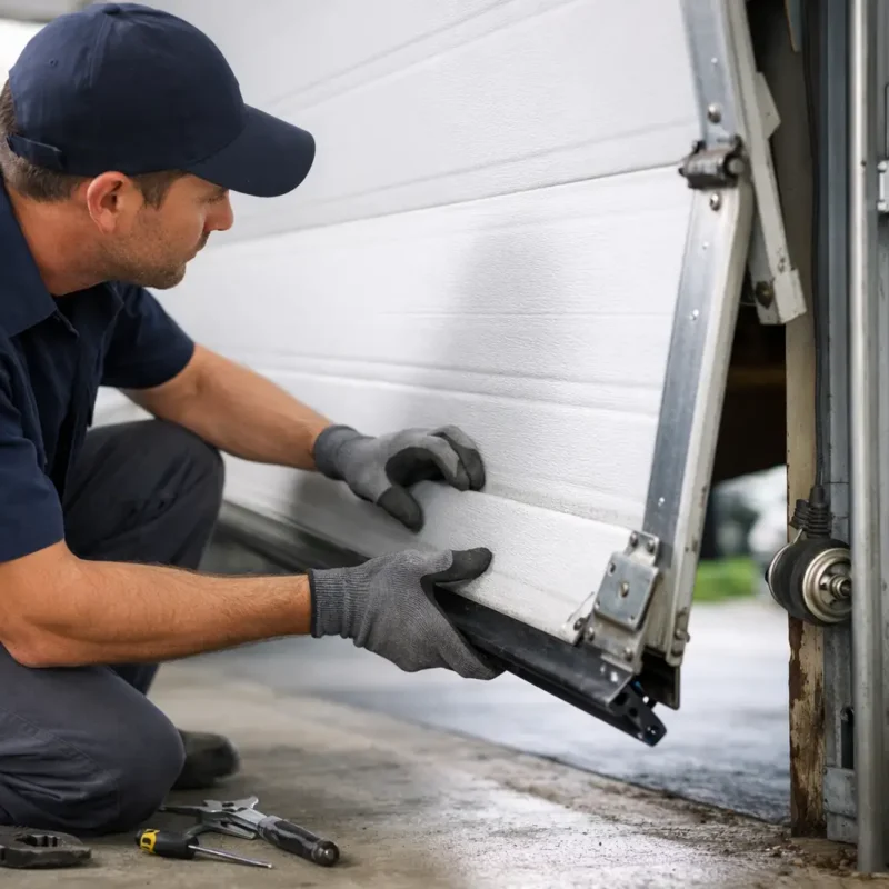 How to Fix Garage Door Off Track Safely