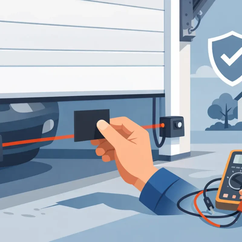 How to Test Garage Door Sensors at Home Safely