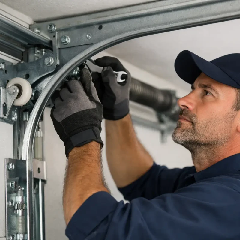 When Garage Door Track Repair Needs a Pro