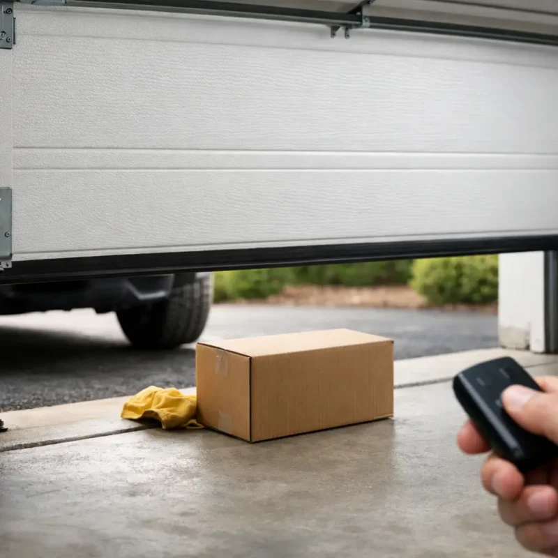 Why Garage Door Won’t Close: Common Causes