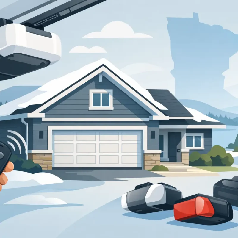 Best Garage Door Opener Brands for Minnesota Homes