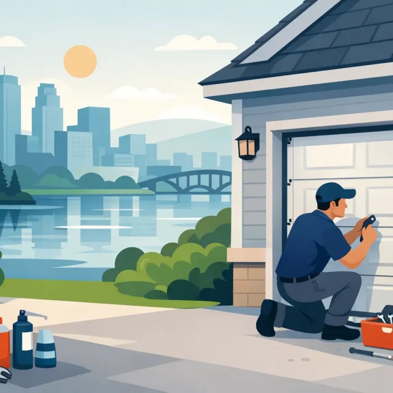 Garage Door Maintenance Guide for Twin Cities Homes