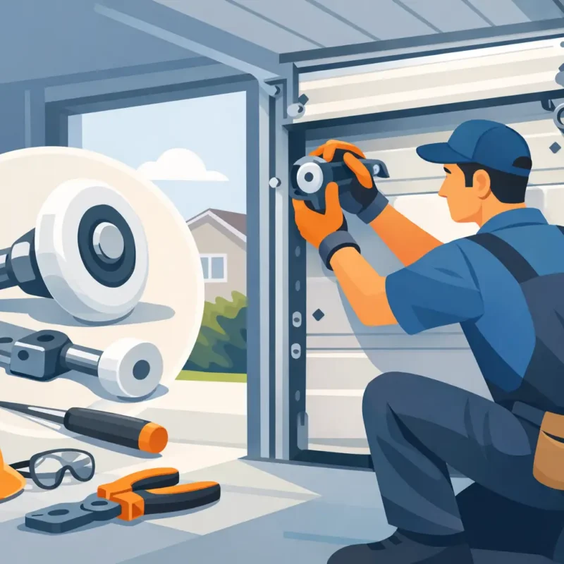 How to Replace Garage Door Rollers Safely
