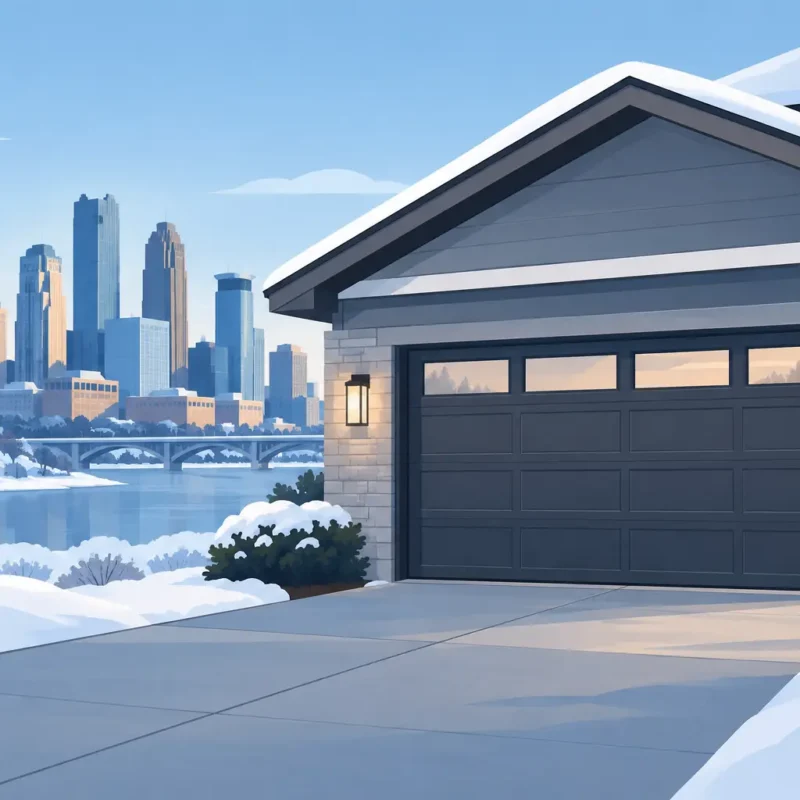 Best Minneapolis Garage Doors for Minnesota Homes