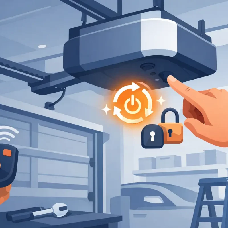 How to Reset Garage Opener Safely