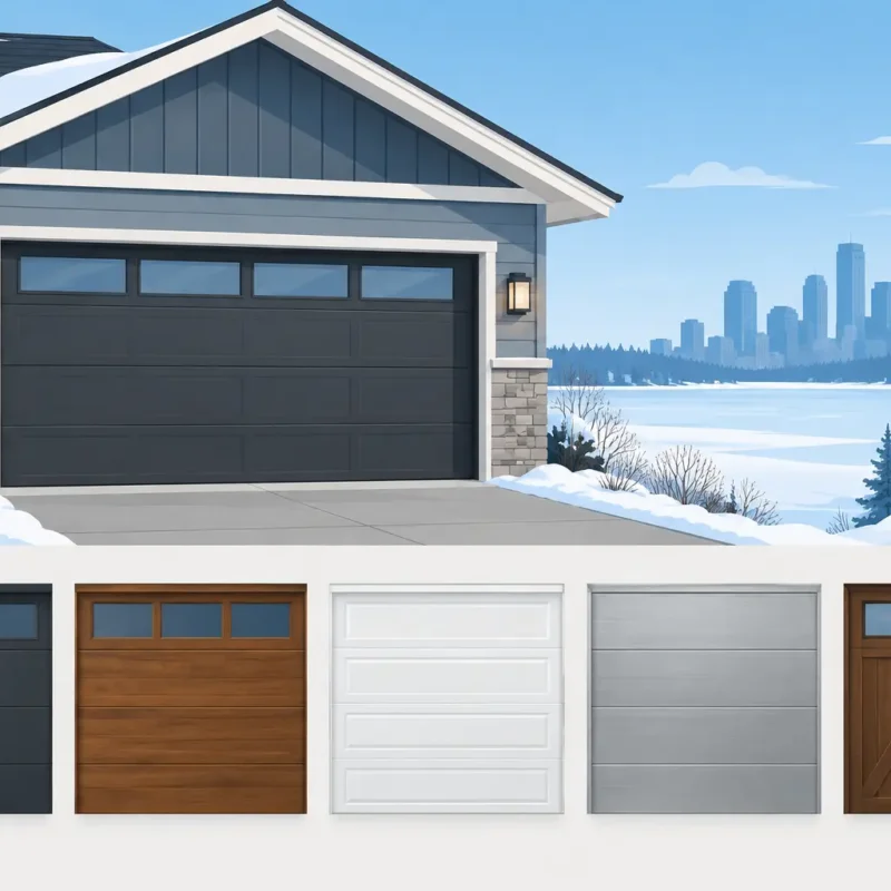 Best Garage Door Materials for Minnesota Homes
